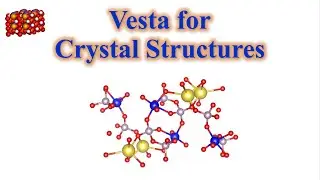 Vesta for Crystal Structures and Materials