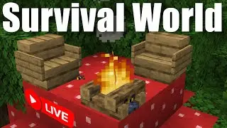 🔴LIVE -  stream-world Properworld, Minecraft Survival #minecraft
