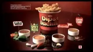 KFC India Dips Bucket TV Commercial 2012