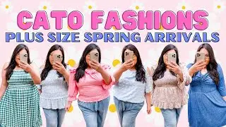 CATO FASHIONS PLUS SIZE TRY ON HAUL 2022 I NEW ARRIVALS FOR SPRING & SUMMER I PLUS SIZE FASHION 💗