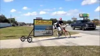 Bike Billboards Draw Attention Cyclead.Com