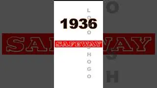 Giant Eagle & Safeway Logo Evolution #giant #eagle #safeway #supermarket #logoshogo