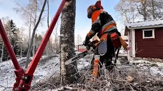 Финальный, финальный монтаж в нашем горном приюте.