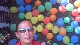 Balloon Bust at Erie County Fair Independent on Strates Midw