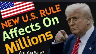 Законопроект об иммиграции в США 2025 года только что принят! Внимание, держатели грин-карт и виз