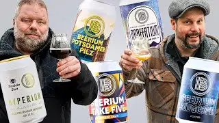 Testar öl från Beerium med Fattigbrukarn!