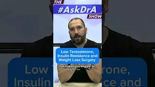 &ldquo;I have low #Testosterone and #Insulin resistance, does this disqualify me for the #GastricSleeve?&rdquo;