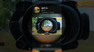 4 X Scope 💦🥶 Contour Bgmi @GYT_9 #4xscope #4X #bgmi #gaming #shorts