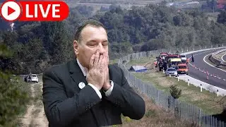[UŽIVO] Beroš o nesreći: 'Autobus kao da je udario u zid, neki se još bore za život'