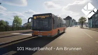 Orange Lioncity | Hauptbanhof - Am Brunnen | Clity Transport Simulator 