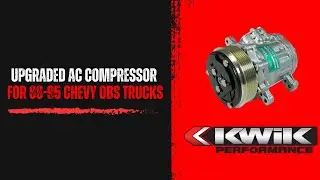R4 to Sanden conversion for 88-95 Chevy OBS trucks