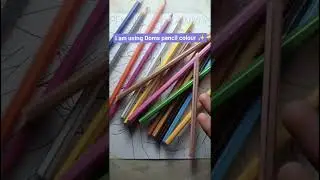 Drawing Douma 😈|| pencil vs markers drawing challenge || from Demon Slayer #shorts