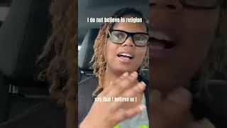 I do not believe in religion #religion #spirituality #god #shorts