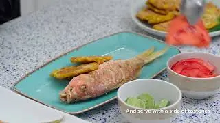 Pan-Fried Whole Yellowtail