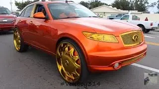 Veltboy314 - Kandy Orange Infinity FX35 on Gold 30