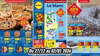 Nouveau catalogue💥LIDL #lidl du 27/12 au 02/01 2026 France 🇫🇷