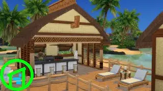 TS4 Speed-build: Cabana Beach