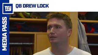 Drew Lock on Moving Forward Without Daniel Jones | New York Giants