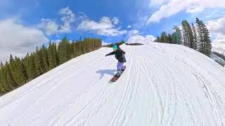 BINDINGLESS Snowboard Lake Louise Resort