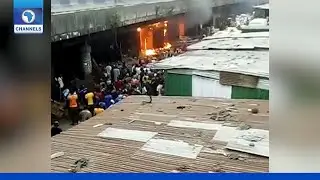 Fire Razes Shops Under Apongbon Bridge
