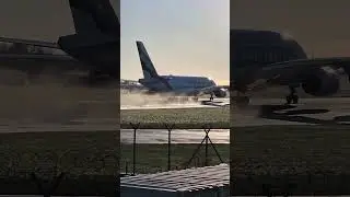 Good video this one ,from 5th jan .ice cold on that runway it was 🥶🥶 #flyingbeast #crewlife #fypp