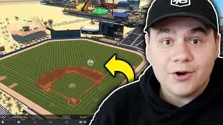 my NEW CREATED STADIUM in MLB The Show 21..
