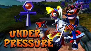 SAPPHIRE RELIC UNDER PRESSURE!! - Crash Bandicoot Warped 100% Completo