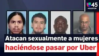 Acusan a cuatro sujetos de hacerse pasar por conductores de Uber para violar a mujeres en Houston