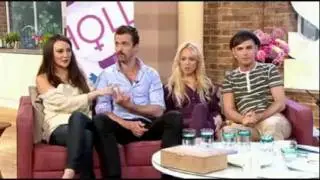 Hollyoaks: Claire Cooper, Kieron Richardson, Emmett J. Scanlan & Jorgie Porter (13.05.11)