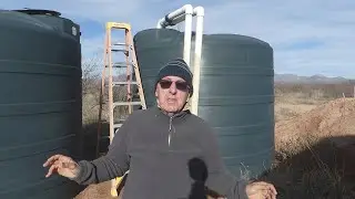 Crazy Winter Rains - Totally Unprepared with my Rainwater Harvesting System