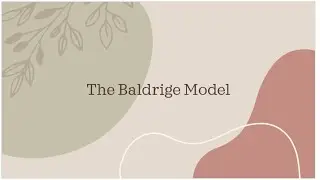 The Baldrige Model for Business Excellence