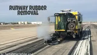 RUNWAY RUBBER REMOVAL!! APA ITU?