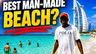 Exploring Jumeirah Beach Dubai 🇦🇪 | Is This the World’s Best Man-Made Beach?