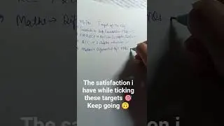 keep eye on day wise targets, everything will be fine #study #motivation #peace #success