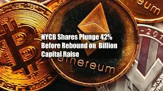 NYCB Shares Plunge 42% Before Rebound on $1 Billion Capital Raise