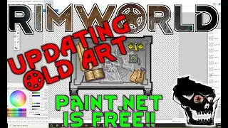 RimWorld Art Tutorial - Reworking Old Art: Empire Research Bench