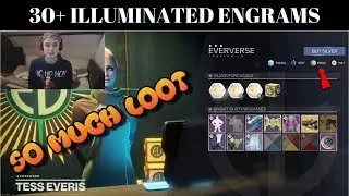 Destiny 2 - HUGE Illuminated Engram Opening | 30+ ENGRAMS!