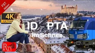 Führerstandsmitfahrt / ❄️❄️ Inzersdorf - Petrzalka im Schnee / 09.01.2026