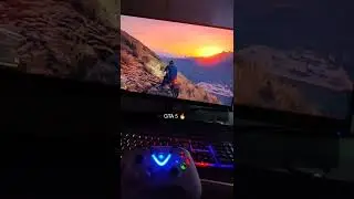 Playing GTA 5 with Wireless Gamepad/Controller. Cosmic Byte Ares.