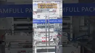 Samfull Multilane ketchup Sachet packaging machine for 9g 10g 15g tomato paste