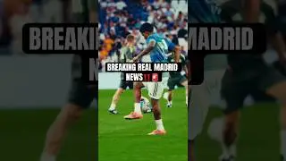 Real Madrid BREAKING NEWS🚨‼️ New Formation? #realmadrid #Soccer #futbol