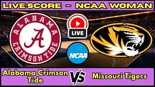 🔴 Alabama Crimson Tide vs Missouri Tigers | NCAA Women&rsquo;s Basketball | Live Score Update Jan 12