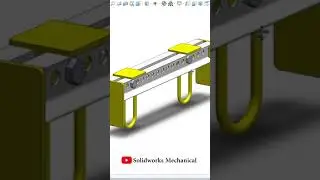 Adjustable Spreader Beams |Industrial design ||SolidWorks||Mechanical|#shorts@DesignWithAjay