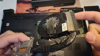 Como limpar ventoinha/cooler/fan/dissipador e trocar pasta termica do Notebook LG C40 - A410