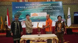 MoU Signing FlyBest x Aviation Hub