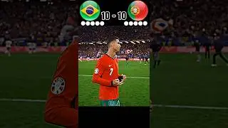 Emotional Penalty Shootout Brazil vs Portugal