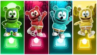 Gummy Bear 🆚 Gummy Bear EXE 🆚 Gummy Bear Song Cover 🎶 Tiles Hop EDM Rush