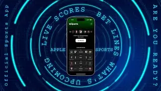 Official Apple Sports App Just Dropped!