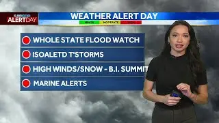 Monday Weather | Stormy weather brings heavy rain, strong winds, and high surf