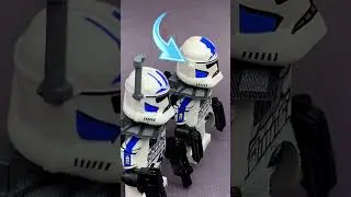 Jak zrobić DZIURĘ w hełmie klona FIVES'a #lego #starwars #legostarwars